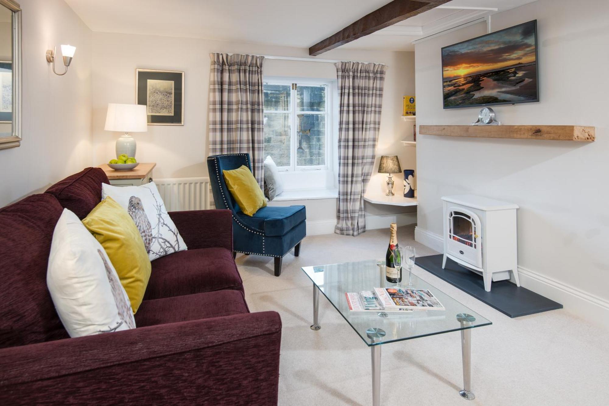 Castle Retreat - Luxury Apartment Opposite Alnwick Castle Bagian luar foto
